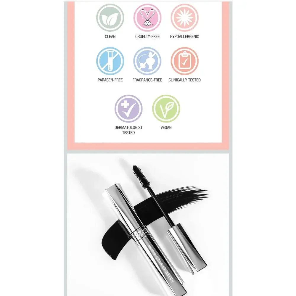 Physicians Formula Killer Curves Curling Mascara Black Lash-Lifting Vegan s16